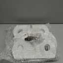 Small Plant Stand Kitchen Display Stand 10 inch Plant Holder Plant Stool Round Stand Risers Farmhouse Rustic Balcony Decor Pedestal Board Washed White