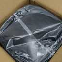 EmoH Small Bathroom Trash Can 2.1 Gallon /8-Liter Wastebasket, Modern Matte Black Stainless Steel Garbage Bin for Bedroom, Home Office, Toilet, RV, Under Sink, Near Desk