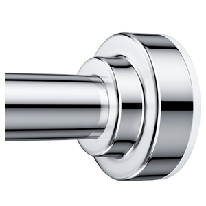 Shower Curtain Rod, 27-76 inch Adjustable Spring Tension Curtain Rod, Never Rust Anti-Slip Shower Curtain Rod for Bathroom, No Drilling, Never Collapse, Easy to Use, Silver