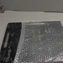 Joy&Grace Appliance Slider for Kitchen Appliances 360 Rolling Sliding Tray for Coffee Maker Countertop, Bamboo Coffee Pot Slider Rolling Tray with Universal Rollers (Black, Large 16"x13")