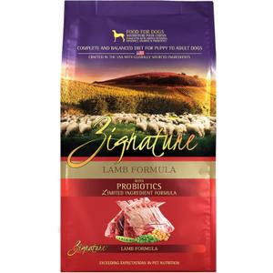 Zignature Lamb Limited Ingredient Formula Dry Dog Food 12.5 lb