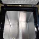 EUHOMY 3.5 Cu.Ft Chest Freezer with Removable Basket, Small Deep Freezer Adjustable 7 Thermostat, Quiet Mini Freezer Free-Standing Top Door, Energy Saving for Apartment/Garage/Basement/Dorm/Home,Black