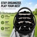 HOW TRUE Golf Bag Tubes 14 Pack with 2 Different Inner Diameters1.5''1.25'' Golf Bag Club Protection Tubes Separators DividersKeeps Clubs Organised
