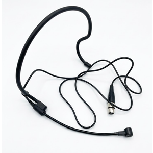 Replacement Headset Headworn Microphone for Sennheiser SK-XSW-A Bodypack Transmitter, Unidirectional, Black