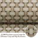 Stair Treads for Wooden Steps Non-Slip Machine Washable Carpet Stair Treads 8"X30" Soft Indoor Stair Rug Runner for Kids Elders and Pets, 100% Polyester, TPE Backing, 4pcs, Beige