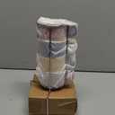 Selamica Ceramic Espresso Cups with Saucers and Metal Stand, 4 OZ Stackable Demitasse Cups for Latte Coffee Caf Mocha Tea, Set of 4, Assorted Colors