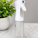 Hair Sprayer, Ergonomic Hair Sprayer Bottle Screw Interface Multipurpose Leak Proof Fan Atomizing Nozzle 200ML White