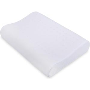 PATEX Wave Latex Pillow  Medium Profile  100% Natural Latex  Orthopedic Neck & Shoulder Support  20 x 13 x 3.5  Hypoallergenic & Breathable  Made in Thailand  Limited Stock