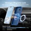Magnetic for iPhone 17 Pro Case, Compatible with MagSafe, [Full Camera Protection][Screen Protector] Silicone Shockproof Protective Phone Case for iPhone 17 Pro 6.3", Lake Blue