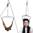Portable Neck/Cervical Stretcher for Cervical Traction - Adjustable Device Relieves Neck Pain, Improves Posture & Spinal Decompression at Home