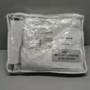 Electric Mattress Pad Twin Size 39"x75" with 10 Hours Auto Off 4 Heat Setting Simple Controller Fit Up to 15 Inch Deep Pocket, Machine Washable - White