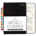 Mantra Planner 2026 Planner, Daily Journal & Gratitude Journal All-In-One with To Do List, Self Care Prompts & Habit Tracker - 7 x 10 - Black