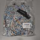 Womens Frill Mock Neck Boho Floral Tops Elegant Puff Long Sleeve Shirts 2025 Casual Vacation Outfits Work Blouse (M)