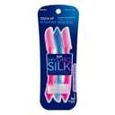 Schick Hydro Silk Touch-Up Dermaplaning Tool with Precision Cover, 3ct | Dermaplane Razor, Face Razors for Women, Peach Fuzz Remover (3 Count (Pack of 1))
