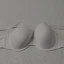 Calvin Klein Womens Constant Convertible Strap Lightly Lined Demi Bra (36D, White)