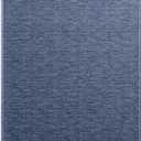 Amazon Kindle Case, Thin and Lightweight, Foldable Protective Cover - Fabric (Blue)