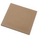 American Metalcraft 15" x 14" Rectangular Economy Pizza Stone,Cream