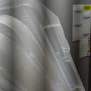 IRIS USA 54 Qt Stackable Plastic Storage Bins with Lids, 4 Pack - BPA-Free, Made in USA - See-Through Organizing Solution, Latches, Durable Nestable Containers, Secure Pull Handle - Clear