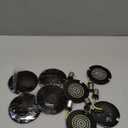 Benlari 3 1/4 inch LED Turn Signals, 81 LEDs Front Rear 1156 1157 Turn Signals Brake Light Kit with 4 Smoked Lens Cover Fit for Harley Davidson Touring Sportster Iron 883 Dyna Softail 1986-2024