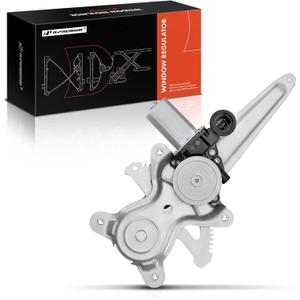 A-Premium Rear Right Power Window Regulator with 6-Pin Connector Motor Compatible with Lexus RX330 2004-2006, RX350 2007-2009, RX400h & Toyota Camry 2002-2006, with Anti-Clip Function