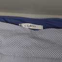 Blue and White Striped Golf Skort S. C. & Co. Size S