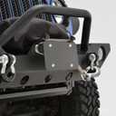 Universal Front License Plate Frame for 10" Winch Hawse Fairlead License Plate Holder Bracket