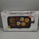 Chefman XL Electric Griddle with Removable Temperature Control, Immersible Flat Top Grill, Burger, Eggs, Pancake Griddle, Nonstick Extra Large Cooking Surface, Slide Out Drip Tray, 10 x 20 Inch