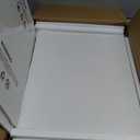 Furologee White Nightstand with Fabric Drawer, Small Side Table for Small Spaces, 2 Tiers Storage Shelves End Table, Night Stand for Living Room, Bedroom, Dorm (1)