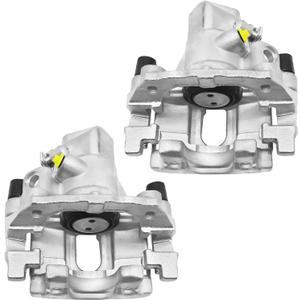 Brake Caliper with Bracket Compatible with Mazda 3, 3 Sport 2010 2011 2012 2013 l4 2.0L FWD, Rear Driver and Passenger Side 19-B6284 19-B6285, Caliper for Pair Set of 2