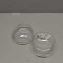 Wangsdjy Wall Mount Plant Propagation Station - Clear Hydroponic Glass Vase, Oblate Planter for Indoor Plants | Perfect for Home, Office, Bathroom Decor | Gift for Plant Lovers (2)