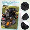 Deflector Shield for 130968X428 Craftsman Riding Mower Chute 42 Inch