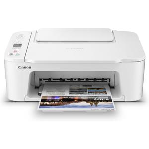 Canon PIXMA TS3720 Wireless All-in-One Printer for Basic Home Printing, White