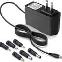 DC 15V 1A Car Jump Starter Power Cord Charger for Peak 450A 500A 600A 800A 1000A Auto Battery Booster AC Adapter, Compatible with Beatit, Schumacher, Tacklife, Gooloo, DBPower DJS50 Jump Starters