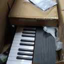 MOSEN Digital Piano 88-Key Weighted Keyboard Hammer Action, Electronic Keyboard Set with Stand, 128 Tones, 128 Polyphony, 88 Demo Songs, Recording and Dual Keyboard Mode, Sustain Pedal, Music rest