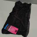 Maidenform Women's All-Over Lace Longline Bralette (X-Large, Black)