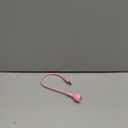 AORAEM UV LED Nail Lamp, 3W Portable Duck Neck UV Nail Lamps Dryer Gel Polish Curing Light with Pink Gooseneck for Gel Nails Tips USB Plug Play Nails Salon and Home DIY