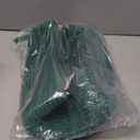 OIAHOMY Woven Basket, Gift Basket Empty with Gift Bags and Ribbons, Rope Baskets for Baby Showers, Storage Baskets with Handles for Nursery, Pet Toy Organizer - Green (Medium: 13.5L*10W*6H)