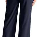 NIMIN High Waisted Work Pants for Women Wide Leg Dressy Pants Business Casual Trousers 2026 Summer Slacks with Pockets