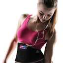 RBX Women's Waist Trimmer Belt with Pocket for Back Support and Weight Loss, 10 Inches Wide