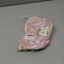 Hiroyuki Iridescent Makeup Bag, 14 inches Cosmetic Bag, Large Capacity Travel Pouch (Hair, pink)