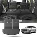 Cartist Trunk Mat Fits for 2026 Hyundai Palisade Gas Cargo Liner, TPE All Weather Cargo Mat for Palisade Accessories (with Backrest Mat)