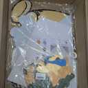 Classic Winnie Bear Baby Shower Birthday Decorations Cutout Large, Neutral Pooh Bear Coroplast Cutout Prop with Stand Balloons Bee Stickers for Winnie Gender Reveal First Birthday Photo Props