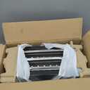 Elite Gourmet ECT4400B# Long Slot 4 Slice Toaster, Countdown Timer, 6 Toast Setting, Defrost, Cancel Function, Built-in Warming Rack, Extra Wide Slots for Bagel Waffle, Stainless Steel