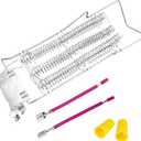 WP4391960 Dryer Heating Element 4391960 696579 AP6009347 (240 volt 5200 watts) For Whirlpool LE6605XPW1 Ken&more 11076990100,11076974610,11086470120,11076974430,11086094600 By Romalon