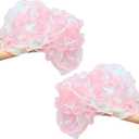 Holographic Pink Ribbon 1.5 inches x 40 Yards for Gift Wrap Birthday Decorations Christmas Decorations Wedding (Pink, 40 Yards)