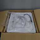 JULLISON Bathroom Fan with Light and Humidity Sensor: 26W Ceiling Mount Ventilation Fan and LED Light Combo for Bathroom and Home, 100CFM, 5CCT Seletable, Dimmable & Wet Rated, ETL Certified