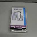 CHAMPRO Wind-up Compression Sliding Shorts with Cup (White)