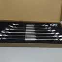 Orion Motor Tech 6-Piece Ratcheting Wrench Set, Metric 8-19 mm Flex Head Ratcheting Wrench Set, Extra Long Ratchet Wrench Set with 72 Tooth Gear & Double Box End