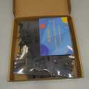 WATINC Halloween Wooden Centerpiece Decorations - 3Pcs Wood Silhouette Sketch Ghost House Tabletop Decor, Halloween Themed Black Pumpkin Boo Haunted House Detachable Table Topper for Home Kitchen