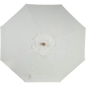 Canopy Replacement for 91x89 Ribs Patio Umbrella- Natural (Canopy Only)